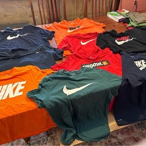 Bundle of men’s Nike tshirt all size XL